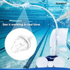 Upgraded Polaris Backup Valve Replacement G52 for Polaris Pool Cleaner 280, 180, 380, 480 — Transparent Case for Easy Inspection, High-Strength Gears, Crack-Resistant Durable Kit