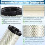 P822768 Air Filter/Air Cleaner Element Compatible with Donaldsonn Baldwinn RS3988 P772579 Fletguardd AF25436 Luberfinerr LAF8143 WIXX 46489 FRAMM CA9246 AM129028 Kubota R1401-42280 129062-12560