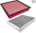 OPBU150-10262 Cabin and Engine Air Filter for Ford Expedition 2018-2024,Ford F-150 2015-2025,Lincoln Navigator 2018-2025.Replacement for CF12150,FL3Z-19N619-A,CA10262,7C3Z-9601-A