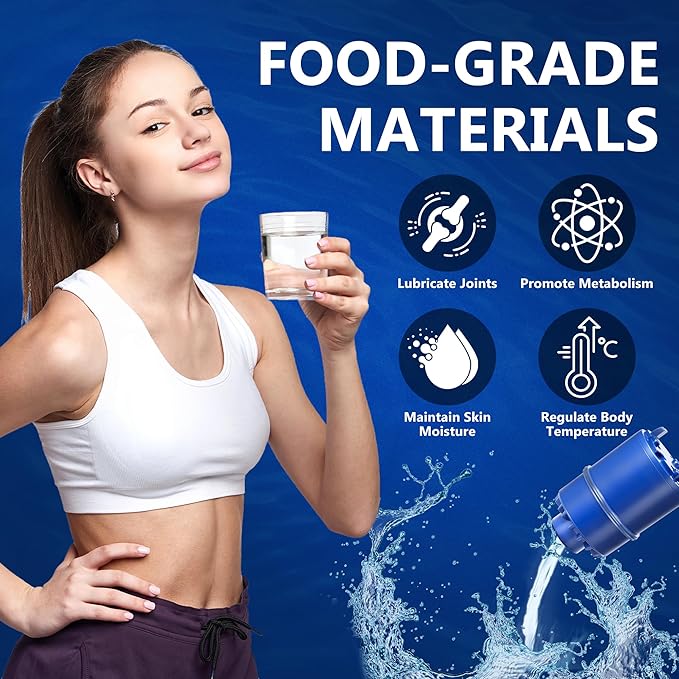 Blue Faucet Water Filter Replacement for Pur and PUR PLUS Mounted Water Filter System RF-9999 RF-3375 FM-2500V FM-3700 FM-3400B etc| Ensure Clean Tap Water 6 Pack by TOMOON