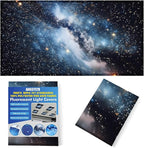 Fluorescent Light Covers - Classroom Covers for Ceiling Lights, 1 PCS 4 x 2 Feet Magnetic Light Filters, Classroom, Office Decor (Galaxy)