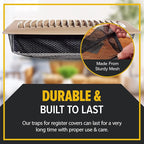 Screen for Home Air Vent Filters 4"x10", 2-Pack