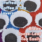 Extra Large Coffee Filters - (12.5” x 4.5” Inch) For 1.5 to 3 Gallon Commercial Machines - Premium Quality, Tall & Wide, No Ground Overflow - Restaurant & Cafe Use (250-Count Bulk Pack)