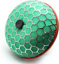 3.15" High Flow Air Intake Mushroom Filter Washable Sponge Honeycomb Mesh Air Filter (Green)