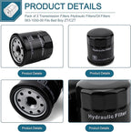 (2) Transmission Filters/Hydraulic Filters/Oil Filters for Bad Boy 063-1050-00 Hydro Gear 2800 3100 3200