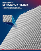 KAX Premiun Cabin Air Filter CF10545 Replacement for Versa 2007, 2008, 2009, 2010, 2011, 2012, Strong Adsorption w/Upgraded Activated Carbon