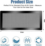 4x10 inch Air Vent Filters Screen mesh Cover, 4PCS Magnetic Air Vent Covers for Floor, Wall & Ceiling Vents, Noise Cancelling Vent Filter for Home Heating & Cooling Efficiency
