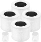 Core Mini Replacement Filter Compatible With LEVOIT Core Mini-P Air Purifier, 3-IN-1 Hepa Air Filter, Core Mini-RF Filter With 10 Pack Aroma Pads, 4 Packs