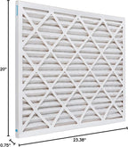 Aerostar 20x24x1 MERV 8, Pleated Air Filter, 20x24x1, Box of 6, Made in the USA