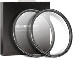Walking Way 37MM Soft Focus Filter White Pro Mist Diffusion Filter Dreamy Fog Effect Circular Lens Filter Set Softening Diffuser for Video/Vlog/Portrait Photography 2pcs(Soft 1 and 2)