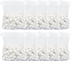 ALEGI Aquarium Premier Bulk Bio Ceramic Rings Filter Media for Fresh Water, Sea Water Fish Tank Canister Filter,Koi Fish Pond Reef Filter (10 lbs)