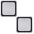 Silverstone Technology 2 x 140mm Ultra Fine Fan Filter with Magnet FF143B-2Pack (Black) - 2 Pack (SST-FF143B-2PACK)