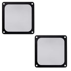 Silverstone Technology 2 x 140mm Ultra Fine Fan Filter with Magnet FF143B-2Pack (Black) - 2 Pack (SST-FF143B-2PACK)
