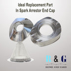 4 PCS-Cone-Type Spark Arrestor Screen 2.8”