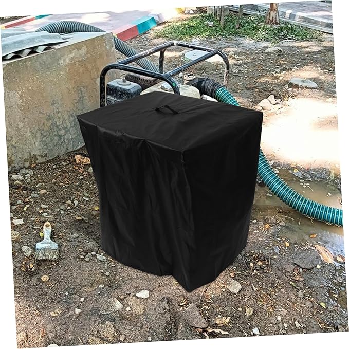 GANAZONO Waterproof Garden Pump Cover for Pool Pond Sand Pump Cover Outdoor Protection for Winter Use Replacement