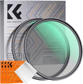K&F CONCEPT 55mm Black Diffusion 1/4 & 1/8 Filters Kit Mist Cinematic Effect Filters Set with Multi-Layer Coated for Camera Lens - K Series