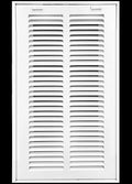 HVAC Premium 8 x 28 Duct Opening Steel Return Air Filter Grille, for 1-inch Filter, Removable Door, Flat Stamped HVAC Vent Cover Grille, Outer Dimensions 10.5 x 30.5
