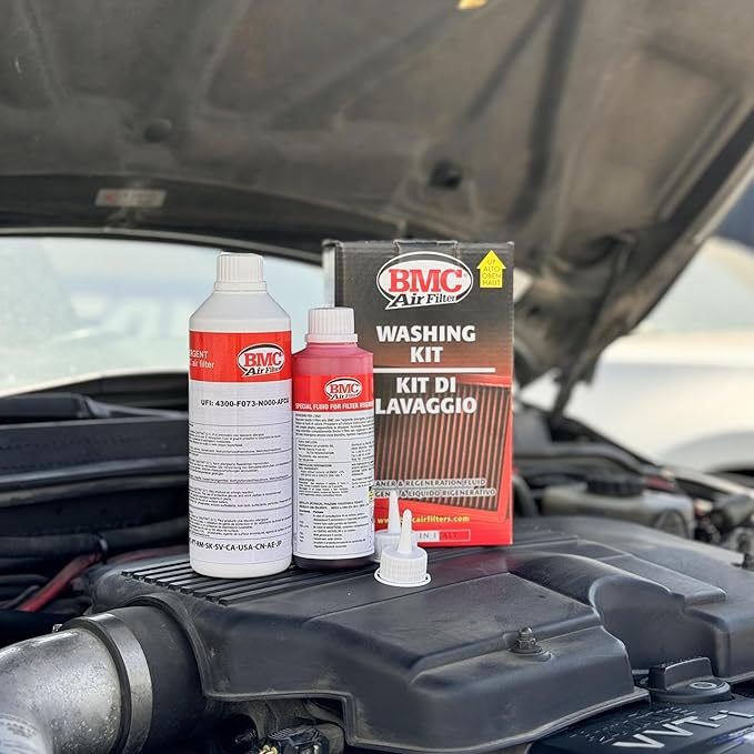 BMC (WA250-500) Automotive Air Filter Complete Wash Kit