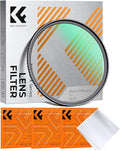 K&F CONCEPT 62mm Black Diffusion 1/2 Filter Mist Cinematic Effect Filter with 18 Multi-Layer Coatings for Video/Vlog/Portrait Photography (K-Series)