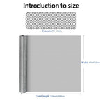 304 Stainless Steel Mesh Screen, Wire Screen Mesh, Rust Free Woven Wire Mesh, Metal Mesh Screen for Air Vents, Window Screen, Filters, Cage,Garden Covers (40mesh 47in×118in)