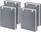 Vital 100 Replacement Filter Compatible with LEVOIT Vital 100 Air Purifier, 3-in-1 Filter with Activated Carbon Filter for Vital 100-RF, White, 4 Pack