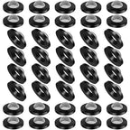 Honoson 40 Pcs Hose Washer with Screen Filter Washers Stainless Steel & Black Rubber Filter Gasket for 1" Inlet, Fits 5/8" Washing Machine & 3/4" Garden Hose Connector