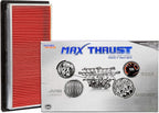 Spearhead MPG Defense Max Thrust Engine Air Filter For All Mileage Vehicles, Fits Like OEM, Restores MPG & Acceleration (MT-234)