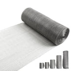 12" X 50 ft 304 Stainless Steel Mesh, Wire Mesh for Plants, Hole Fill Fabric Gap Blocker, Double Layer Metal Mesh Roll, Flexible Stretchy for Garden House and DIY (F-12 X 50 ft)