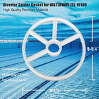 LikeLion （2 Pack） of Diverter Spider Gasket Compatible with Waterway 711-1910B，for Clearwater, Carefree, TWM Sand Filters, Models WVS003 & WVS002