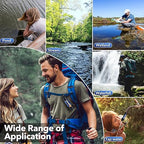 Straw Water Filter, Portable Water Filtration System Water Purifier, Personal Outdoor Emergency Survival Gear for Hiking Travel Camping Accessories Emergency Preparedness Outdoor Activities