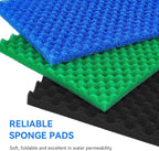 Foam Aquarium Filter Coarse Sump Filter Sponge Cut to Fit Bio Sponge Filters Media Foam Pad Replacement for Aquaneat Sponge Filter Foam for Aquarium Fish Tank Sump Pond 20/30/40 ppi（3 Pack）