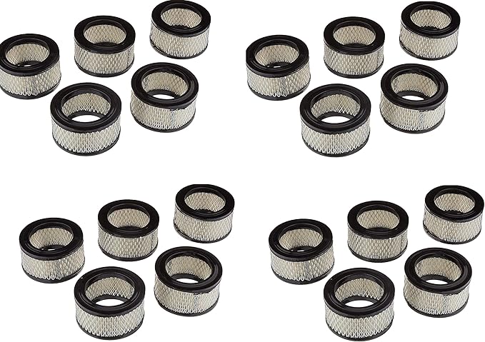 Replacement Paper element for air compressor REPLACES CAMPBELL HAUSFELD STO739-03 & STO739-03AU CHAMPION P5050A CURTIS VA1118 GARDNER DENVER 2109945 INGERSOL RAND 32170979 SULLAIR 243196 (20 PACK)