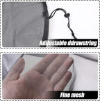 37.5 Inch Mesh Cover for Rain Barrel,Rain Bucket Leaf Filter Screen Cover