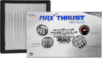 Spearhead MPG Defense Max Thrust Engine Air Filter For All Mileage Vehicles, Fits Like OEM, Restores MPG & Acceleration (MT-959)