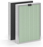 Medify MA-125 Genuine Replacement Filter Set for Allergens, Smoke, Wildfires, Dust, Odors, Pollen, Pet Dander | 3 in 1 with Pre-filter, HEPA H14 and Activated Carbon | Removal to 0.1 Microns | 1-Pack