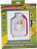 Smoke Buddy Mega Personal Air Purifier Cleaner Filter Removes Odor - White