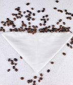 Pour Over Reusable Cloth Coffee Filter - Made in Canada of Hemp and Organic Cotton - Zero Waste, Eco-Friendly.