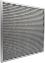 Washable Air Filter(24" x 24" x 1"), Aluminum Electrostatic Air Filter for Furnace and Central Air Conditioner