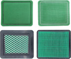 GCV160 Air Filter for Honda 17211-ZL8-023 fit GCV190 GCV160A GCV160LA GCV135 GC135 GC160 GC190 GCV190LA Engine HRB216 HRB217 Lawnmower EN2000 Generator F220 Tiller WN20 Pump, with Pre Filter, 2 Pack