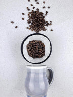 Cloth Reusable Basket Coffee Filter (Size #4) - Made in Canada of Hemp and Organic Cotton - Zero Waste, Eco-Friendly, Natural Filter fits most Automatic Coffee Makers