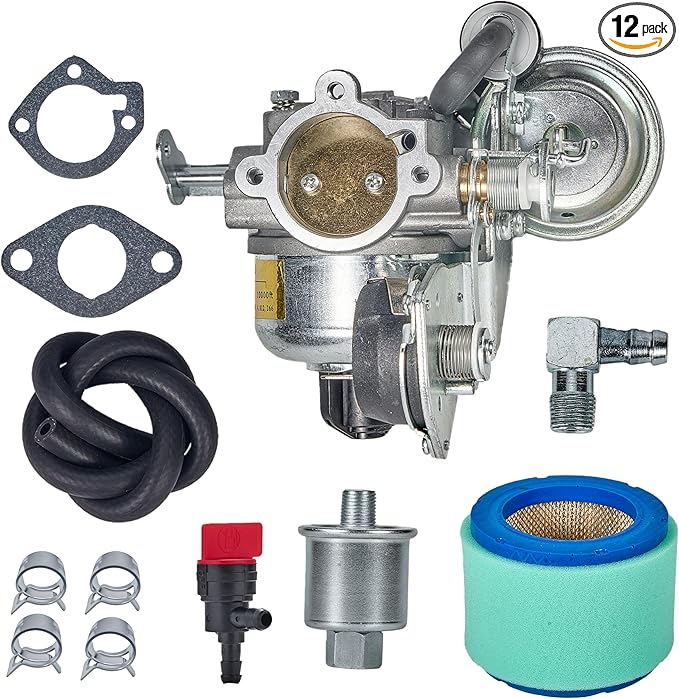 146-0663 Carburetor For Onan 4000 4500 5000 5500 7000 Emerald BGE Spec K-P. BGD & BGDL Begin Spec F Replace 146-0577 146-0630 Motorhome Generator Carburetor with Air Filter Kit