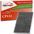 EPAuto CP151 (CF12151) Premium Cabin Air Filter Compatible with Hyundai Sonata Gas (2015-2019), Kia Cadenza (2017-2020) includes Activated Carbon