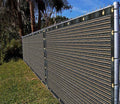 Ifenceview 6'x3' to 6'x50' Brown Shade Cloth/Fence Privacy Screen Fabric Mesh Net for Construction Site, Yard, Driveway, Garden, Railing, Canopy, Awning 160 GSM UV Protection (6' x 16')