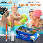 Pool and Spa Rapid Bacteria Test by Watersafe, Test Strips to Detect Down to 1 Bacteria/μL in 15 Minutes, Including E. coli and Salmonella, Single Test