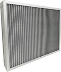 Washable Air Filter(25" x 20" x 4" MERV 5), Aluminum Electrostatic Air Filter for Furnace and Central Air Conditioner (Actual Size: 24.7" x 19.7" x 3.6")