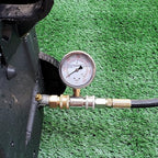 Pressure Washer Gauge, 6000 PSI, 3/8 Inch Quick Connect, Pressure Gauge for Power Washer