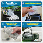 Aquatic Experts AquaMaze Aquarium Bio Media – 1L for Freshwater & Saltwater Tanks, Compatible with Canister, Sump & HOB Filters