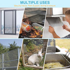 8 Pcs 13x9 (33cmx23cm) 20 Mesh 304 Stainless Steel Wire Mesh Sheet, Rustproof Metal Mesh Sheet Screen for DIY Crafts, Vent Covers, Garden Fencing, Window Protection & Industrial Filters