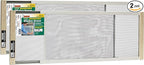Frost King 2AWS1045 WB Marvin Adjustable Window Screen, 10in High x Fits 25-45in Wide (2-Pack)