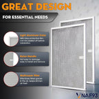 Upgraded 2 Pack BPS1FA30 Grease Filters 12"x14" Compatible with Broan Allure Range Hoods, Replaces 99010299 Vent Filters